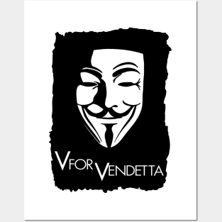 V for vendetta Posters and Art